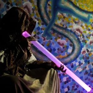 Quartz didgeridoo with chromatic system