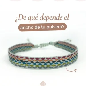 Pulsera Artesanal Ancha de Telar