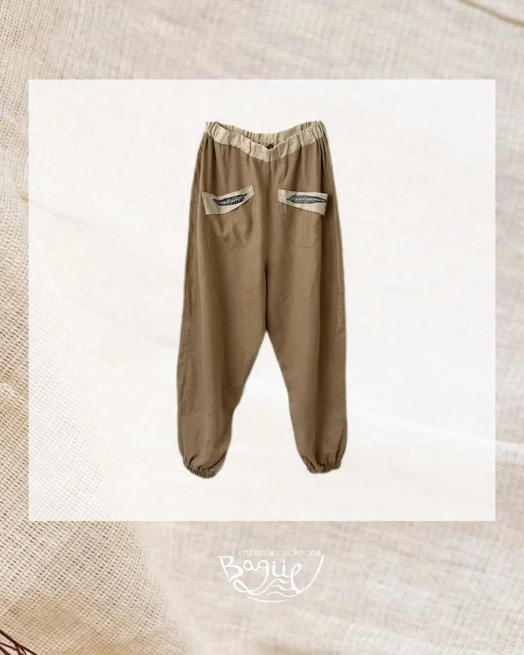 Pantalón salvia hombre - Imagen 3