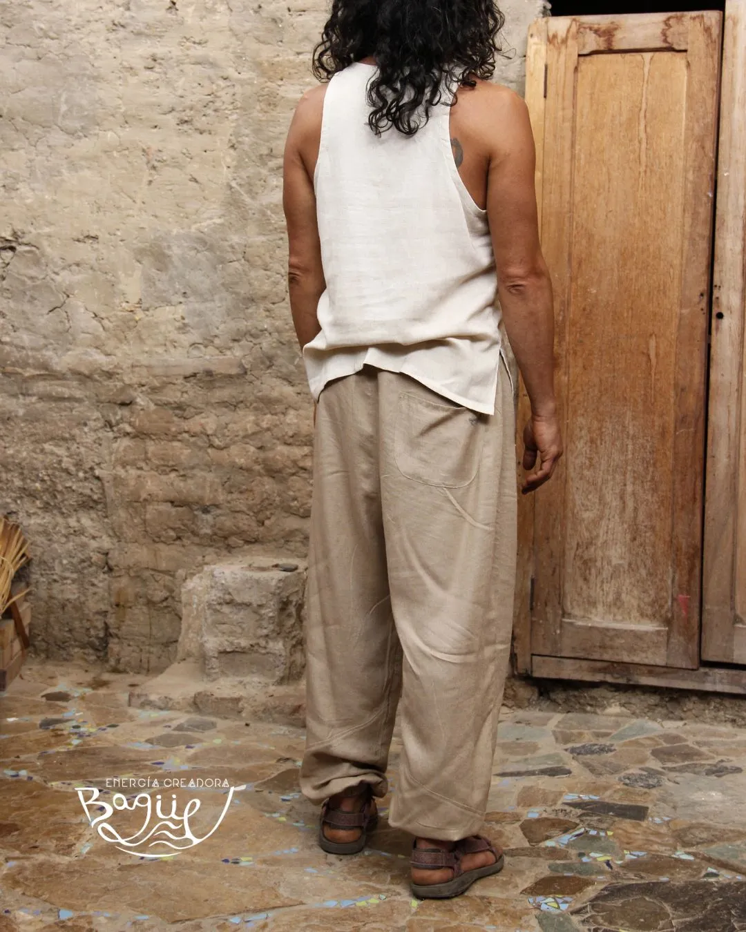 Pantalón salvia hombre - Imagen 4