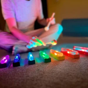 Chakras Kit – Set of 7 colored quartz bars