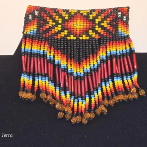 Collar chakiras rojo amarillo negro